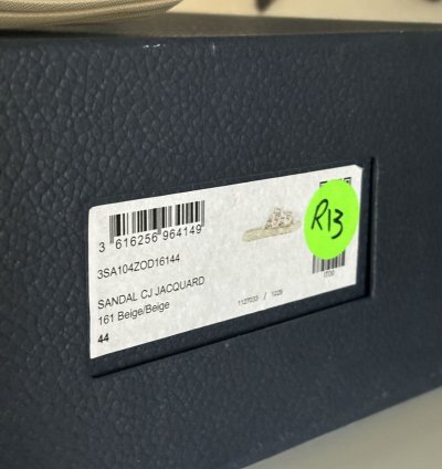 Dior Oblique Monogram Slides Sandal