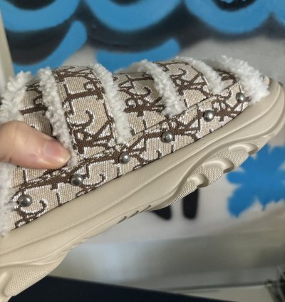 Dior Oblique Monogram Slides Sandal