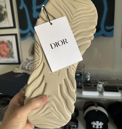 Dior Oblique Monogram Slides Sandal