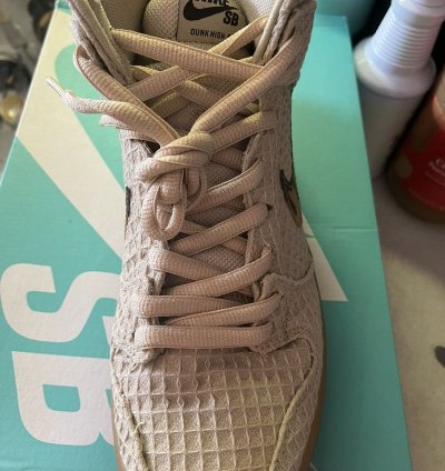Nike Sb Dunk High Premium Hemp Waffle 2016 Chicken Waffles