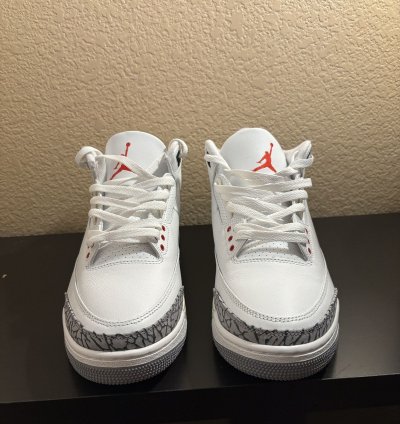 Worn Once Jordan 3 White Cement