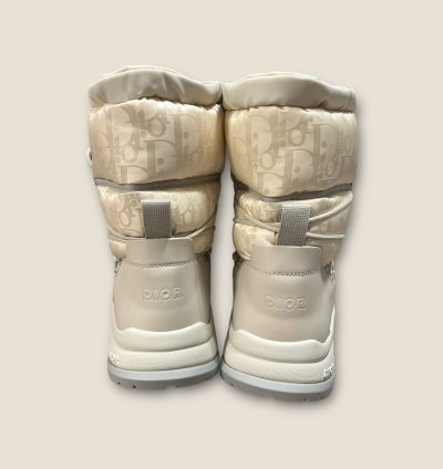 Dior Oblique Snow Boots White Size 13