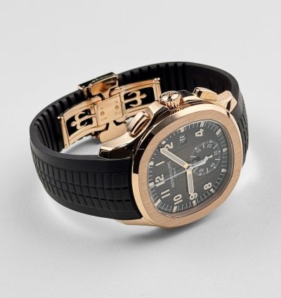 Patek Philippe Aquanaut 5968r-001 Chronograph Rose Gold Brown Dial 2023