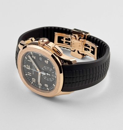 Patek Philippe Aquanaut 5968r-001 Chronograph Rose Gold Brown Dial 2023