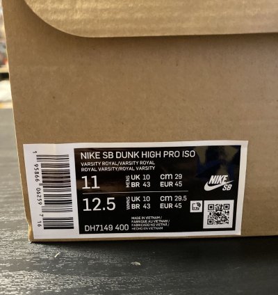 Nike Sb Dunk High Pro Iso Kentucky