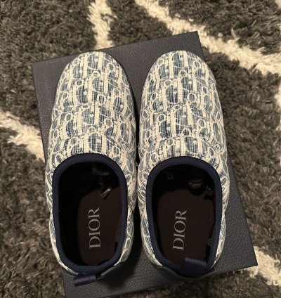 Dior Puffer Slipper Snow Slippers Size 10 Men