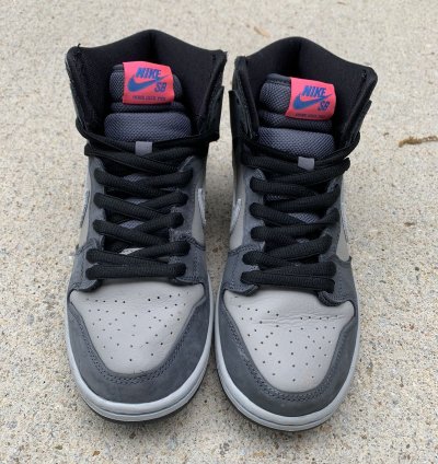 Nike Sb Dunk High Pro Medium Grey Pink