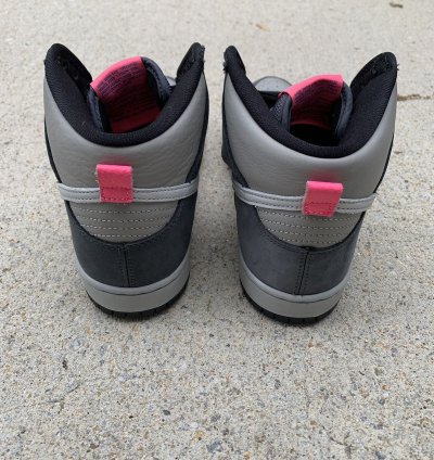 Nike Sb Dunk High Pro Medium Grey Pink