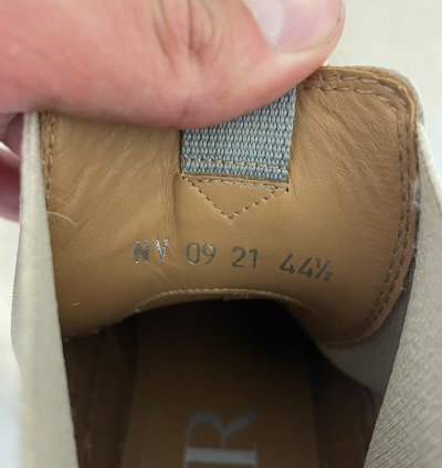 Dior Sacai Chelsea Boots Sz 44 5 Bnib