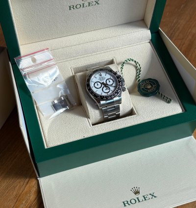 Rolex Daytona 126500ln 80 Original-verklebt -