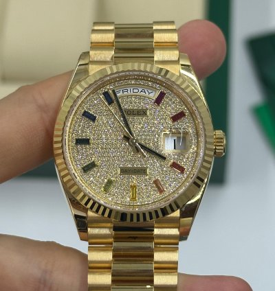 Rolex Day-date 36 128238 Rainbow