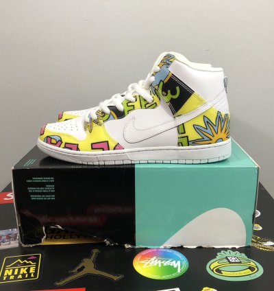 Nike Sb Dunk High Qs De La Soul
