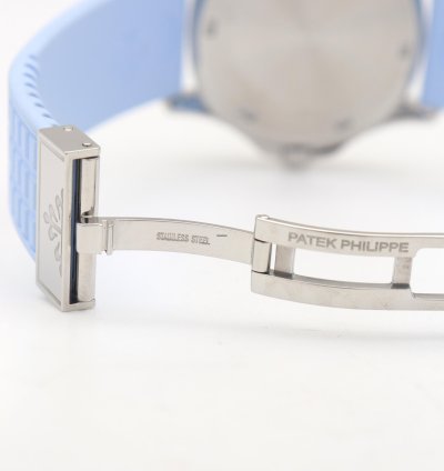 Patek Philippe Aquanaut Blu Pastel Full Set Like New 2007