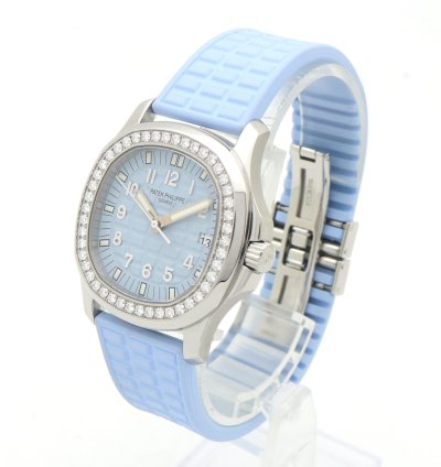 Patek Philippe Aquanaut Blu Pastel Full Set Like New 2007
