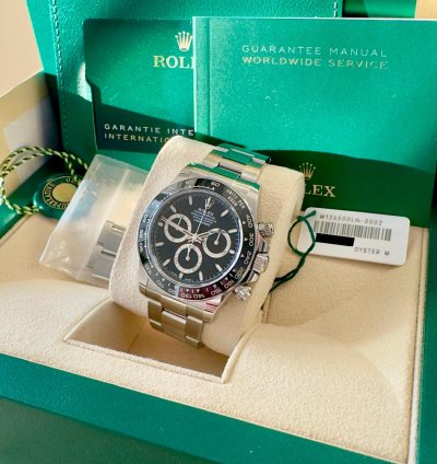 Rolex Daytona 126500ln Black