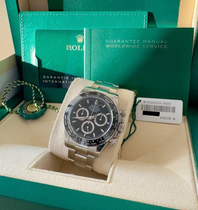 Rolex Daytona 126500ln Black