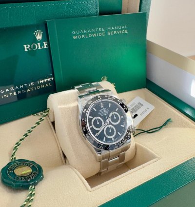 Rolex Daytona 126500ln Black