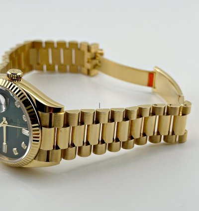 Rolex Day-date 36 128238 Yellow Gold Green Diamond Dial 2024