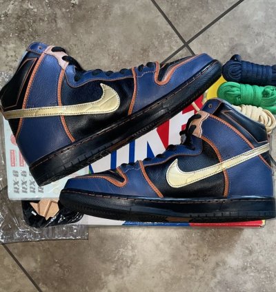 Nike Sb Dunk High Rx-0 Unicorn Gundam 02 Banshee Size 11 5