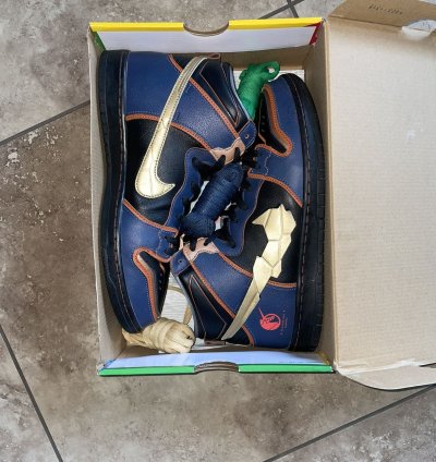 Nike Sb Dunk High Rx-0 Unicorn Gundam 02 Banshee Size 11 5