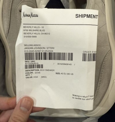 Dior Sneaker - B101 Smooth Cal