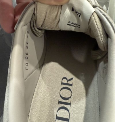 Dior Sneaker - B101 Smooth Cal