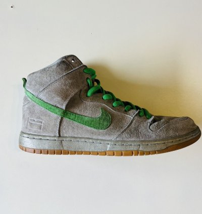 Nike Sb Dunk High Silver Box