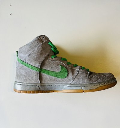 Nike Sb Dunk High Silver Box