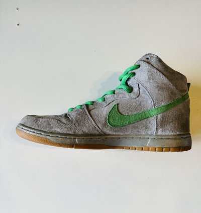 Nike Sb Dunk High Silver Box