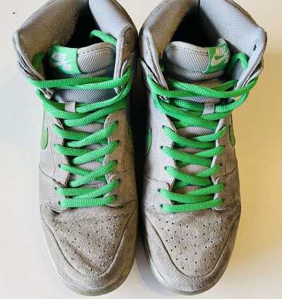 Nike Sb Dunk High Silver Box