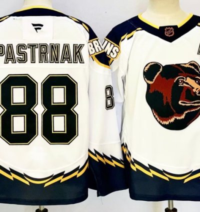 Mens Boston Bruins 88 David Pastrnak Jersey Stitched