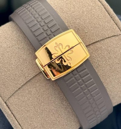 Patek Philippe Aquanaut Brown Dial Rose Gold