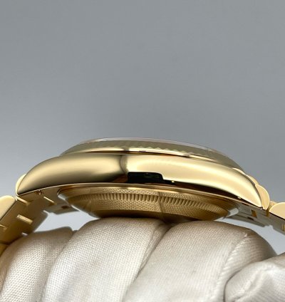 Rolex Day-date 36 128238 Yellow Gold White Dial