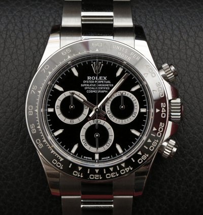 Rolex Daytona 126500ln Black Dial - Unworn Full Set