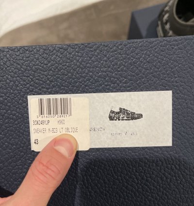 Dior Sneaker Low Oblique