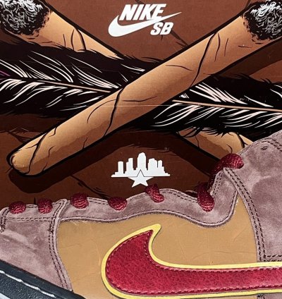 Nike Sb Dunk High Spot Cigar City Special Box