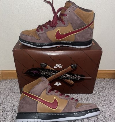 Nike Sb Dunk High Spot Cigar City Special Box