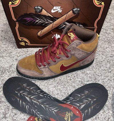 Nike Sb Dunk High Spot Cigar City Special Box