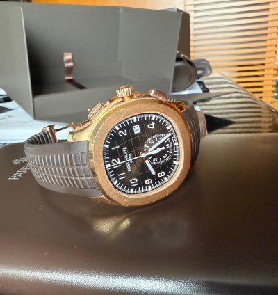 Patek Philippe Aquanaut Chronograph 5968- 001 Full Set