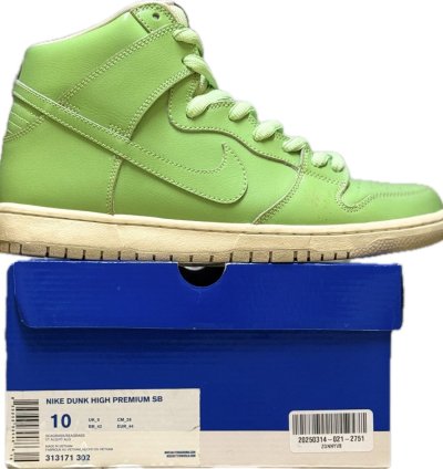 Nike Sb Dunk High Statue Of Liberty Size 10