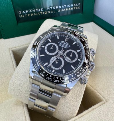 Rolex Daytona 126500ln Black Dial 2024