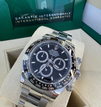 Rolex Daytona 126500ln Black Dial 2024