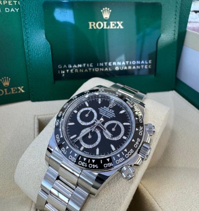 Rolex Daytona 126500ln Black Dial 2024