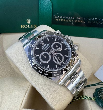 Rolex Daytona 126500ln Black Dial 2024