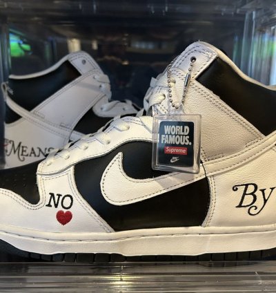 Nike Sb Dunk High Supreme By Any Means Necessary