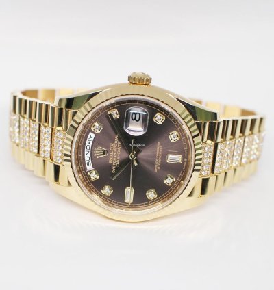 Rolex Day-date 36 128238a Automatic Yellow Gold Like New Unworn