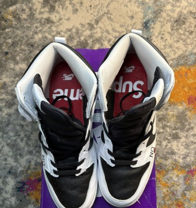 Nike Sb Dunk High Supreme Stormtrooper Black Size 12