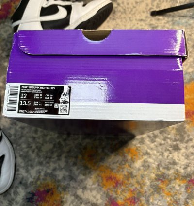Nike Sb Dunk High Supreme Stormtrooper Black Size 12