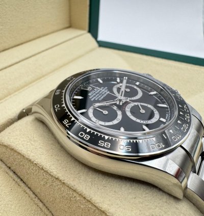 Rolex Daytona 126500ln Black Dial New 2025