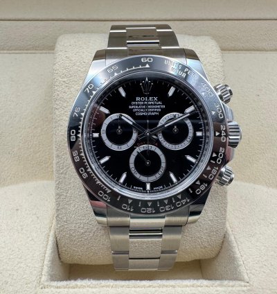 Rolex Daytona 126500ln Black Dial New 2025